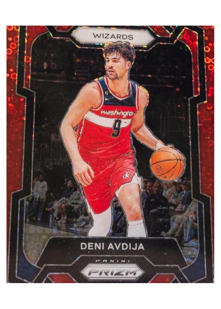 2023-24 Panini Prizm Base Set Deni Avdija #261 card