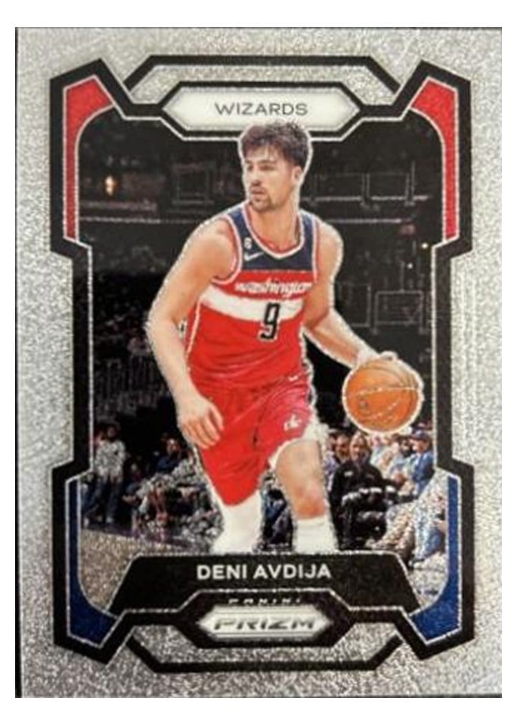2023-24 Panini Prizm Base Set Deni Avdija #261 card