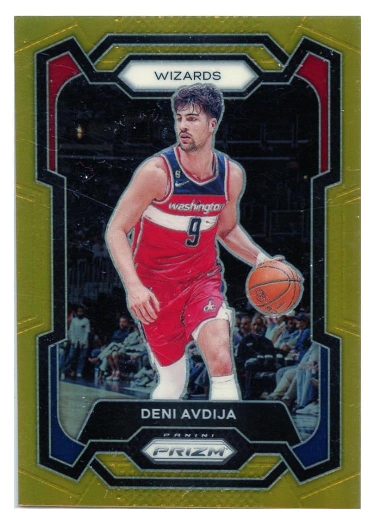 2023-24 Panini Prizm Base Set Deni Avdija #261 card