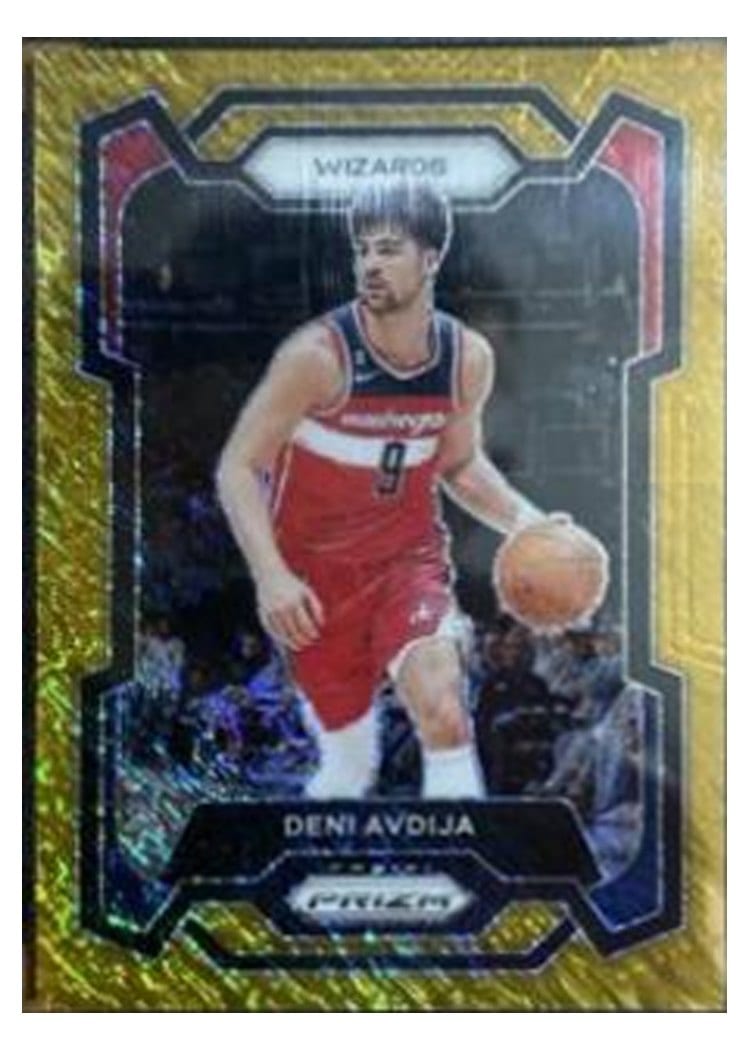 2023-24 Panini Prizm Base Set Deni Avdija #261 card