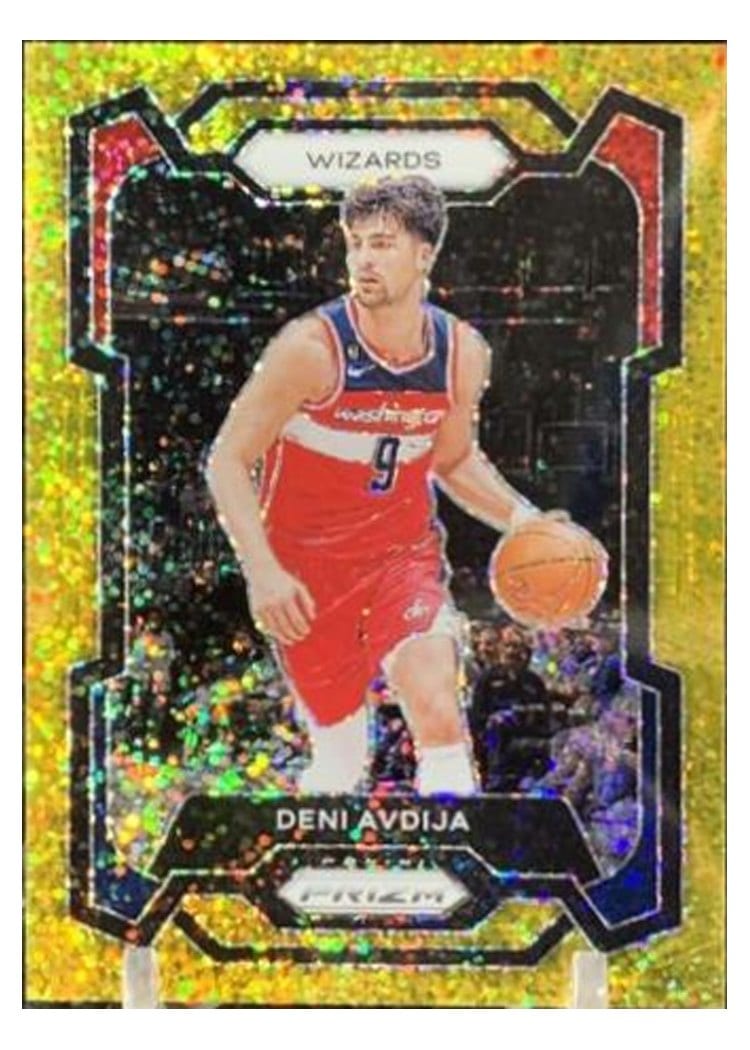 2023-24 Panini Prizm Base Set Deni Avdija #261 card