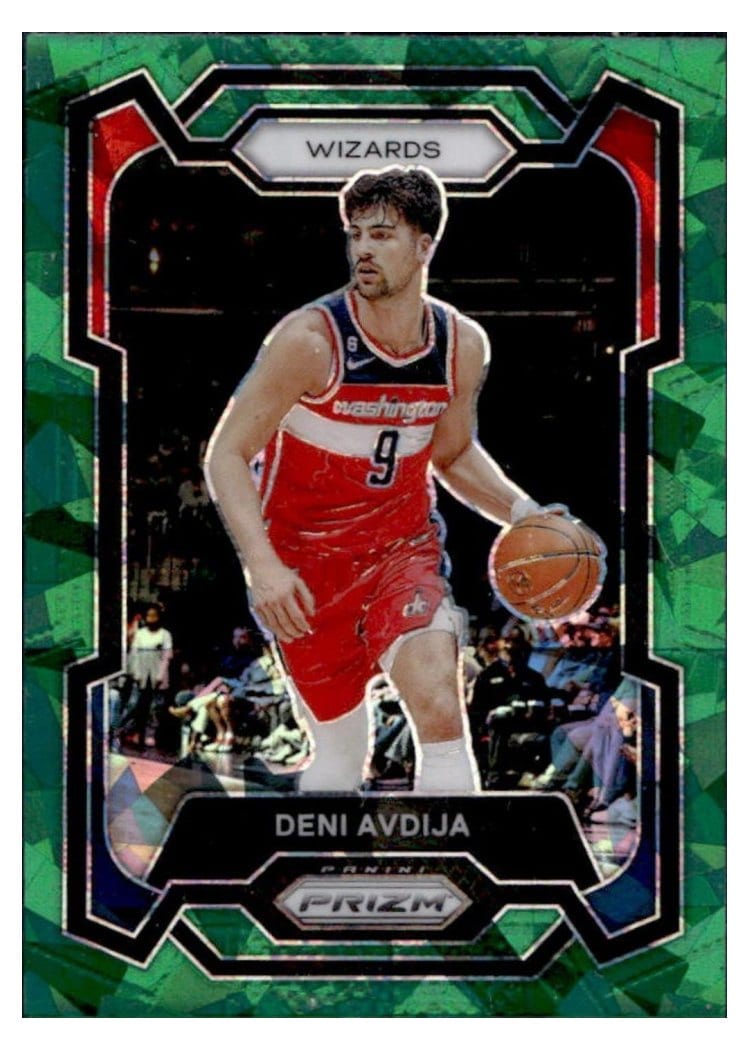 2023-24 Panini Prizm Base Set Deni Avdija #261 card