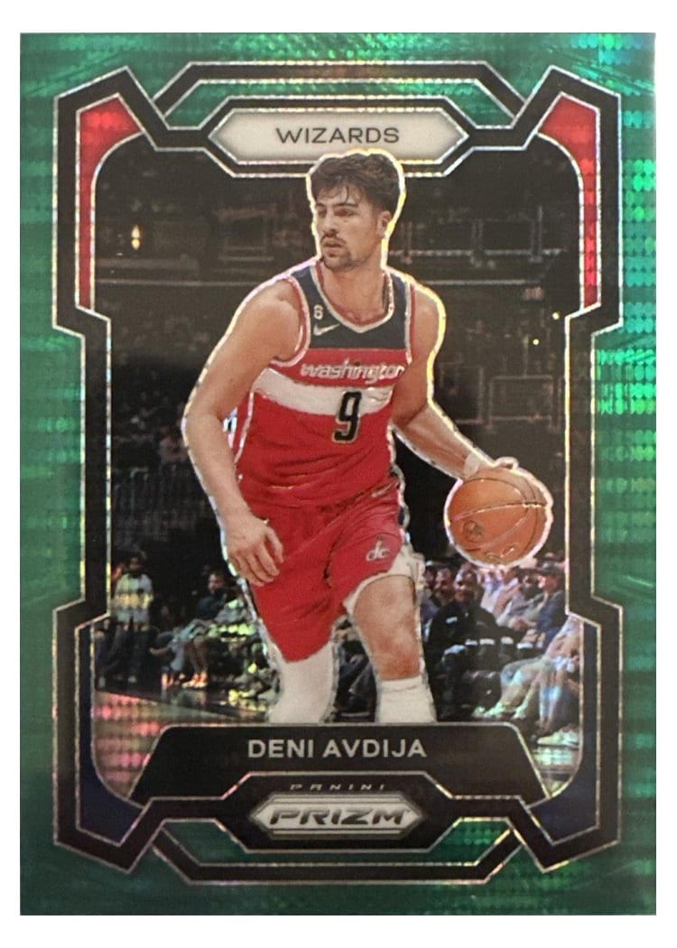 2023-24 Panini Prizm Base Set Deni Avdija #261 card