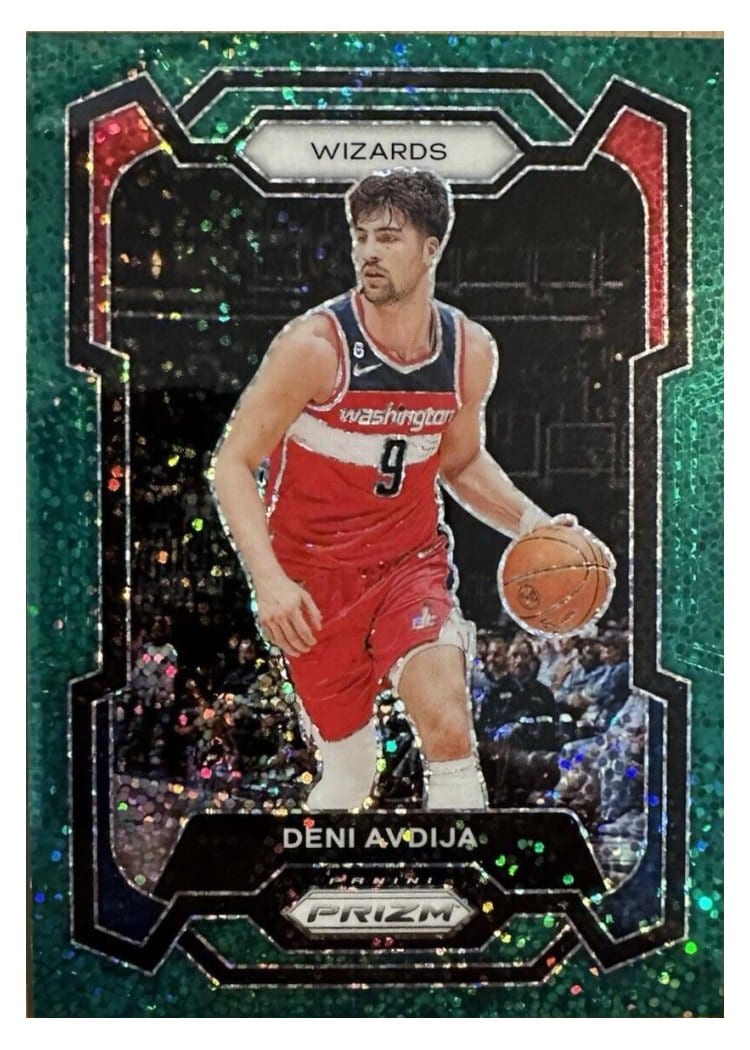 2023-24 Panini Prizm Base Set Deni Avdija #261 card