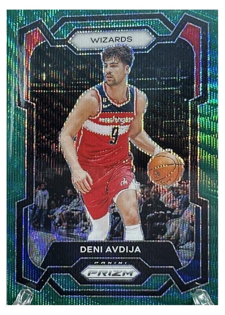 2023-24 Panini Prizm Base Set Deni Avdija #261 card