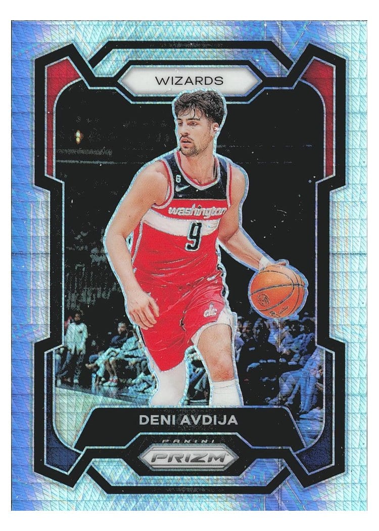 2023-24 Panini Prizm Base Set Deni Avdija #261 card