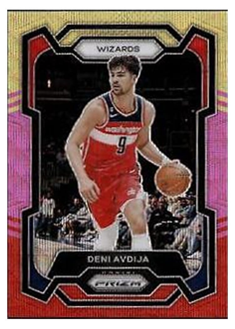 2023-24 Panini Prizm Base Set Deni Avdija #261 card