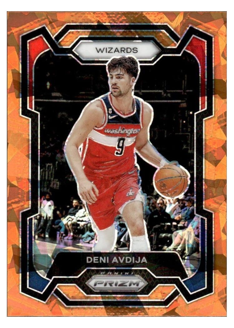 2023-24 Panini Prizm Base Set Deni Avdija #261 card