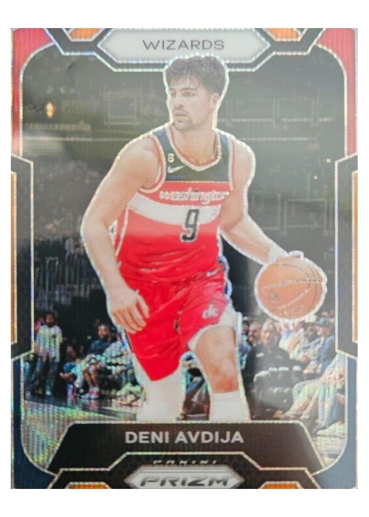2023-24 Panini Prizm Base Set Deni Avdija #261 card