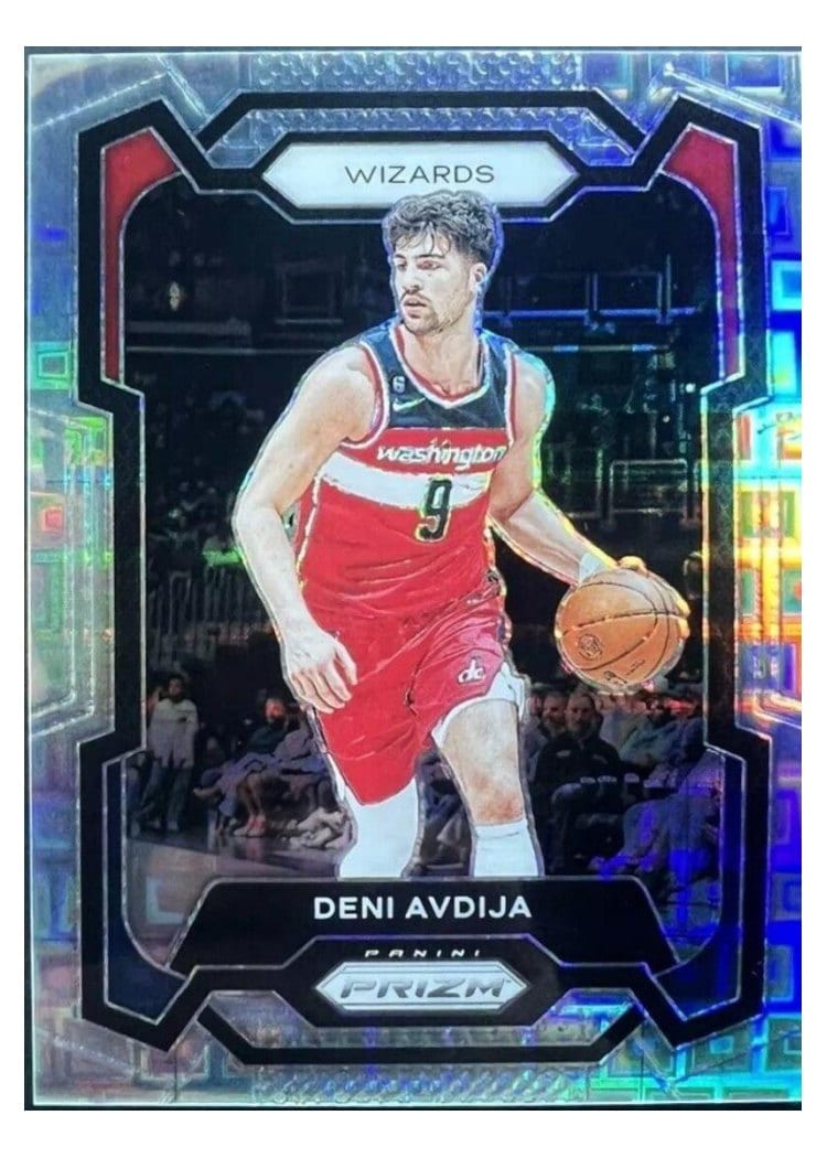 2023-24 Panini Prizm Base Set Deni Avdija #261 card