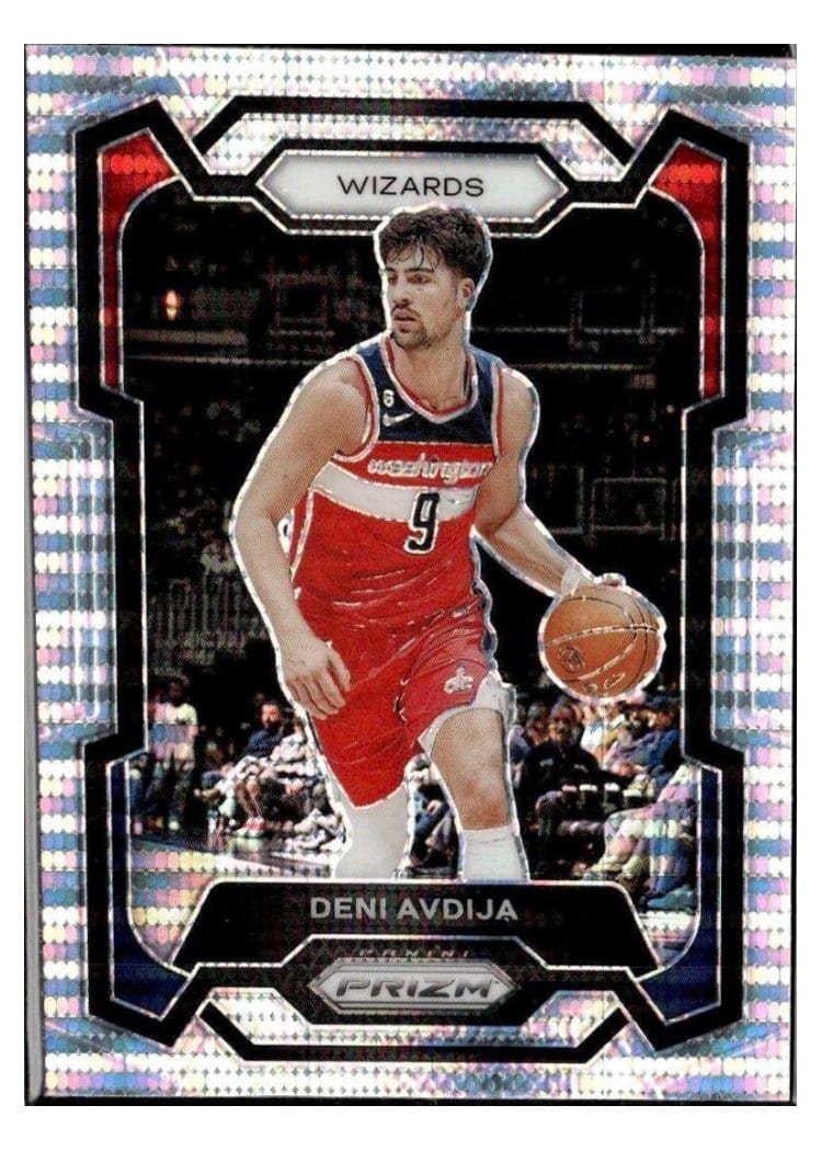 2023-24 Panini Prizm Base Set Deni Avdija #261 card