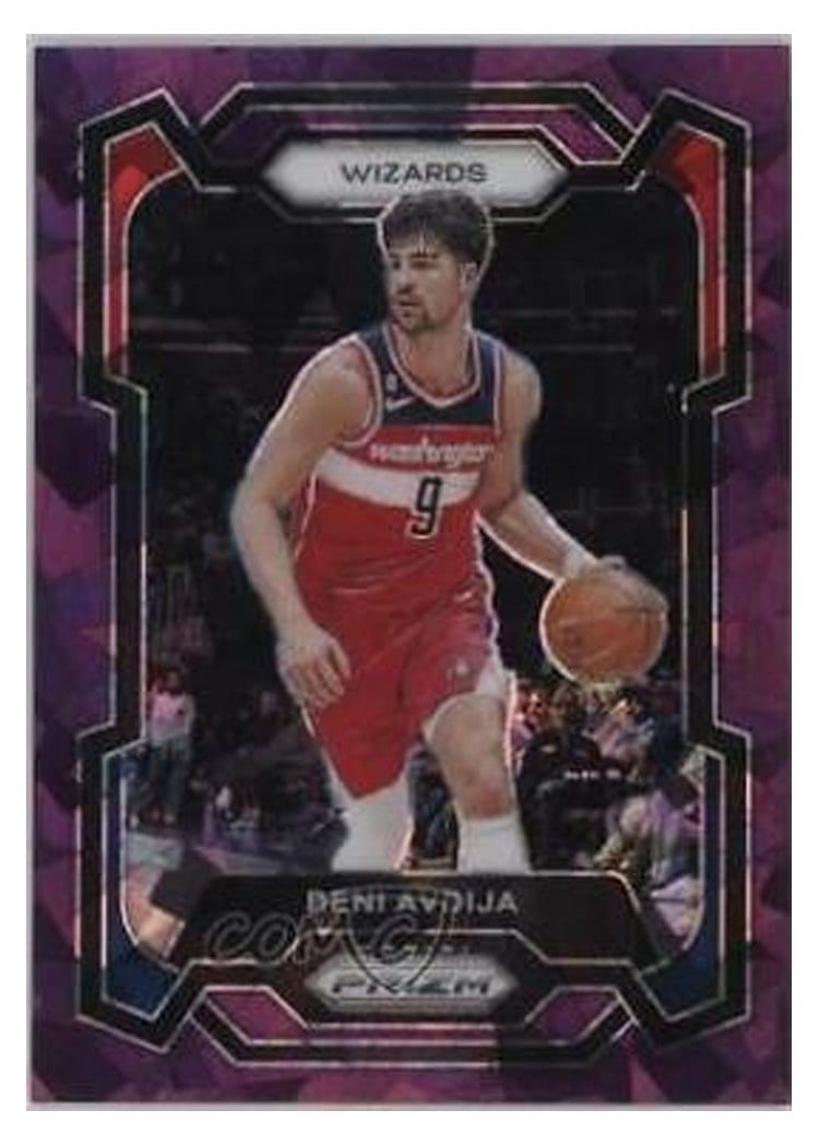 2023-24 Panini Prizm Base Set Deni Avdija #261 card