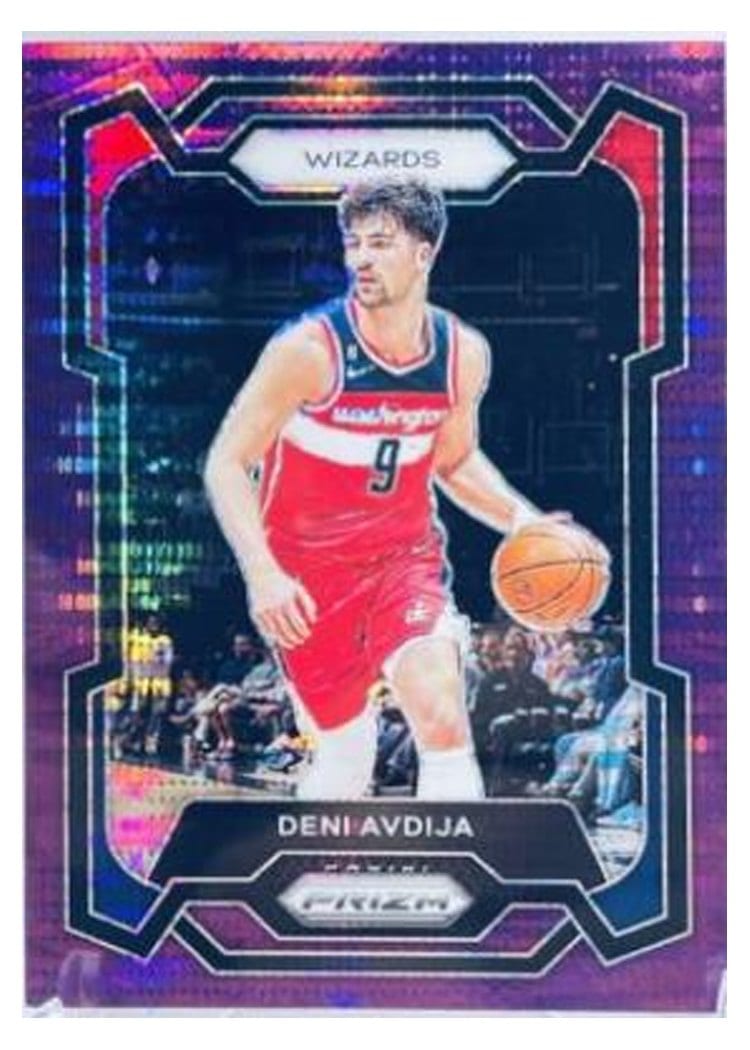 2023-24 Panini Prizm Base Set Deni Avdija #261 card
