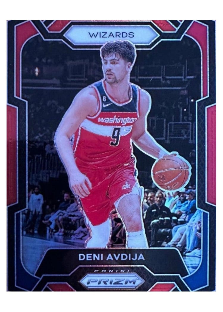 2023-24 Panini Prizm Base Set Deni Avdija #261 card