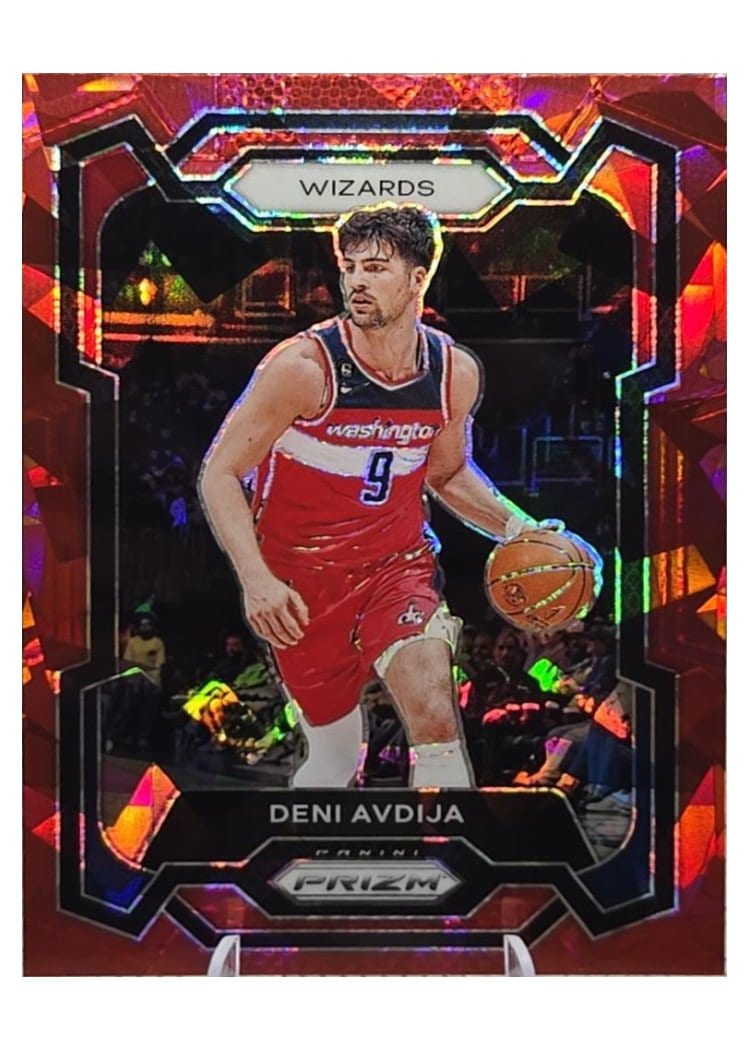 2023-24 Panini Prizm Base Set Deni Avdija #261 card