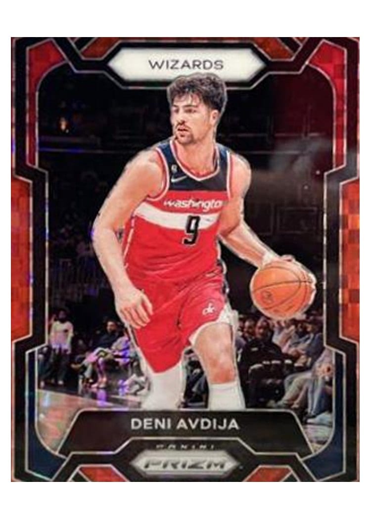 2023-24 Panini Prizm Base Set Deni Avdija #261 card