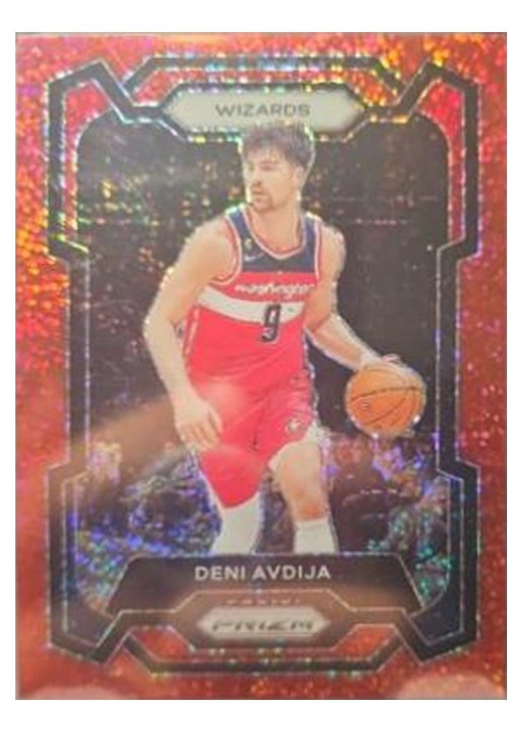 2023-24 Panini Prizm Base Set Deni Avdija #261 card