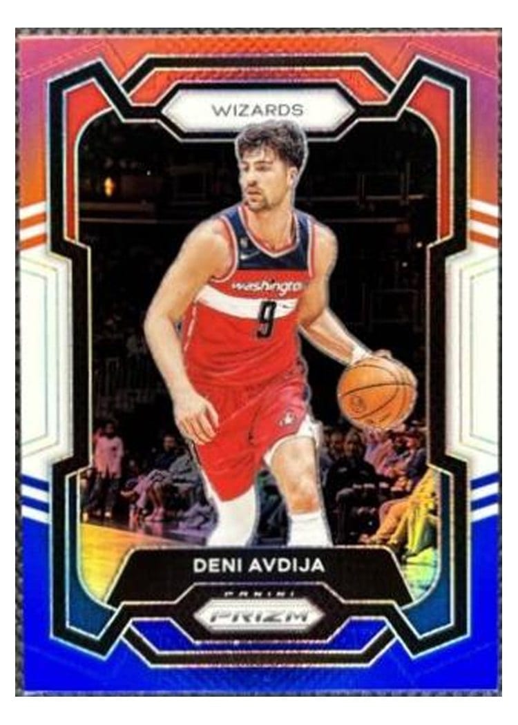 2023-24 Panini Prizm Base Set Deni Avdija #261 card