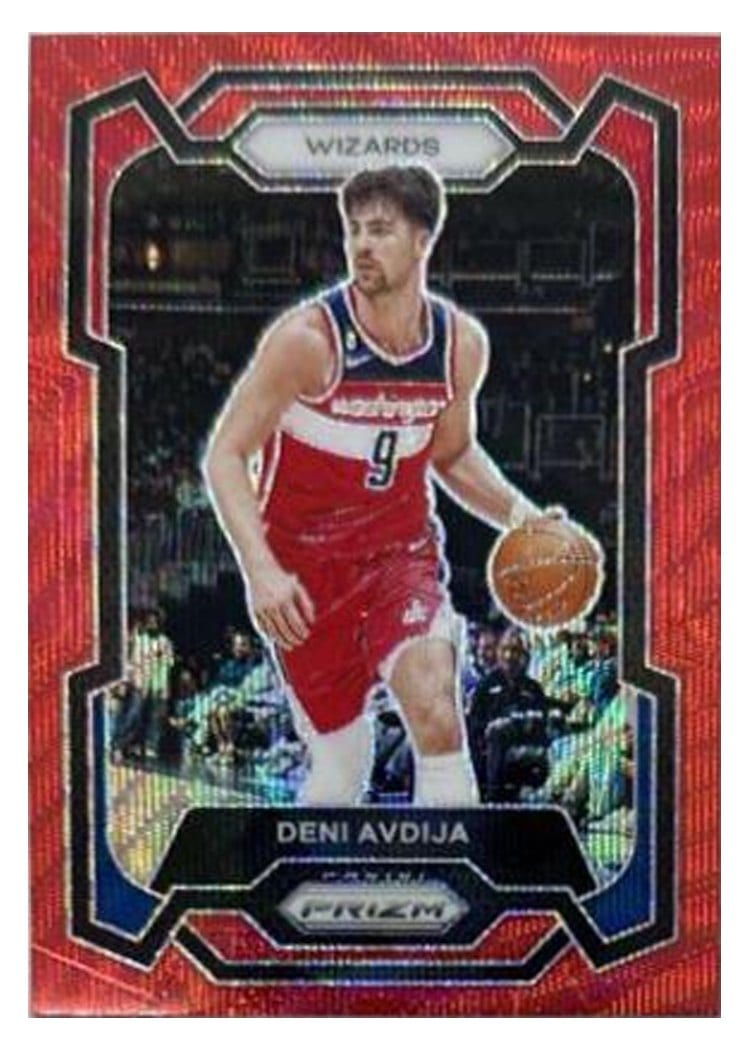 2023-24 Panini Prizm Base Set Deni Avdija #261 card