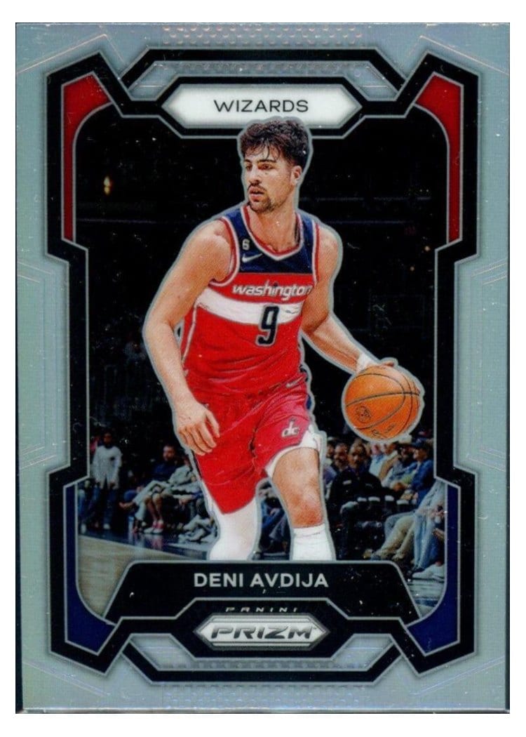 2023-24 Panini Prizm Base Set Deni Avdija #261 card