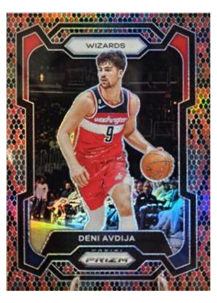 2023-24 Panini Prizm Base Set Deni Avdija #261 card