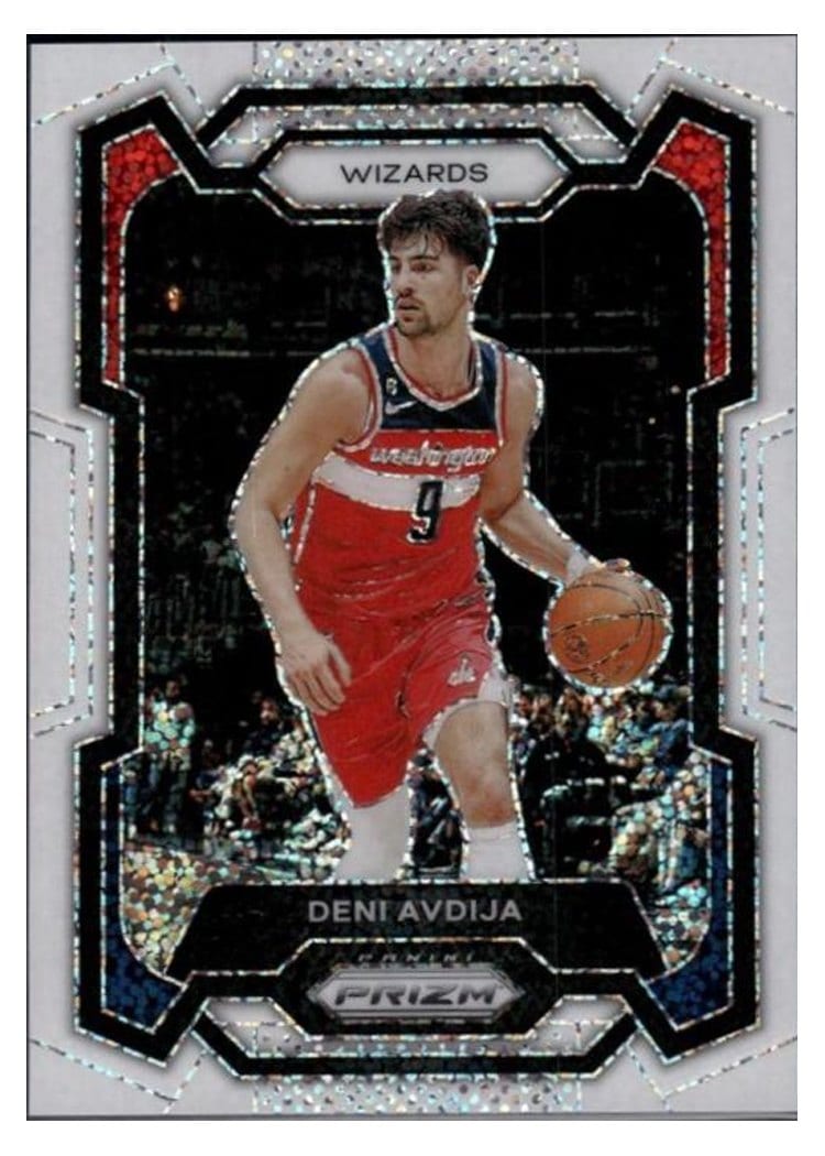 2023-24 Panini Prizm Base Set Deni Avdija #261 card