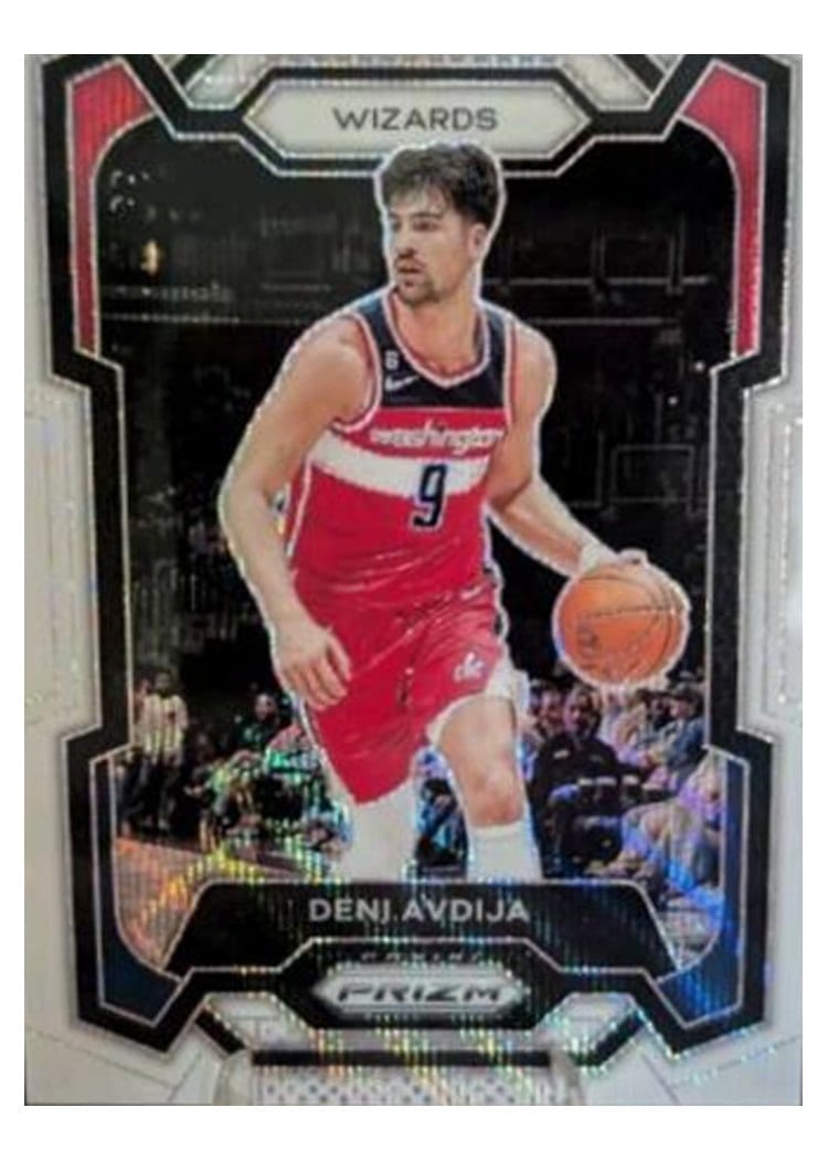 2023-24 Panini Prizm Base Set Deni Avdija #261 card