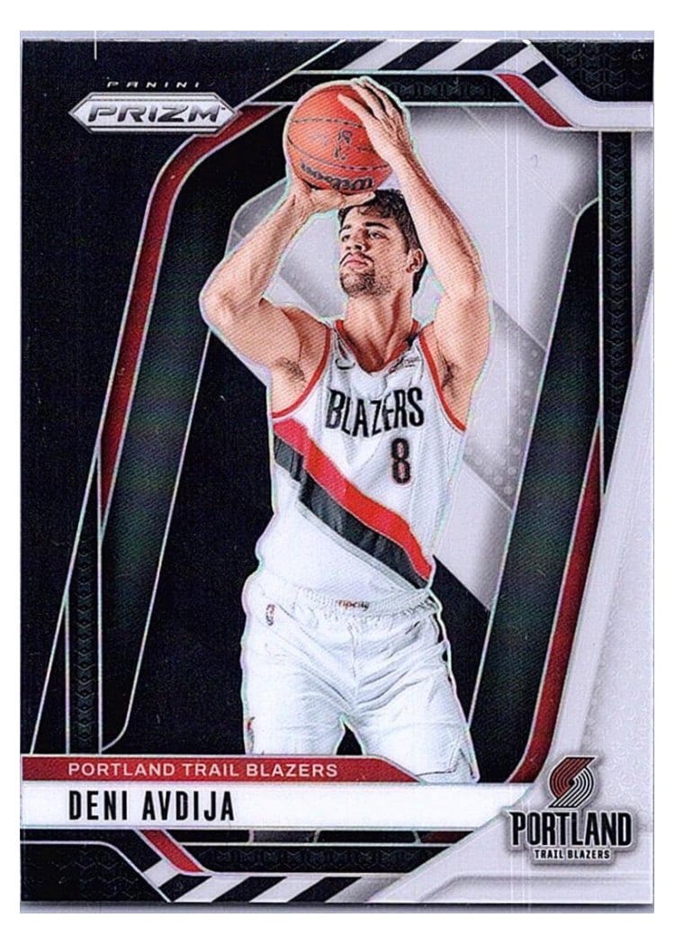 2024-25 Panini Prizm Base Set Deni Avdija #13 card