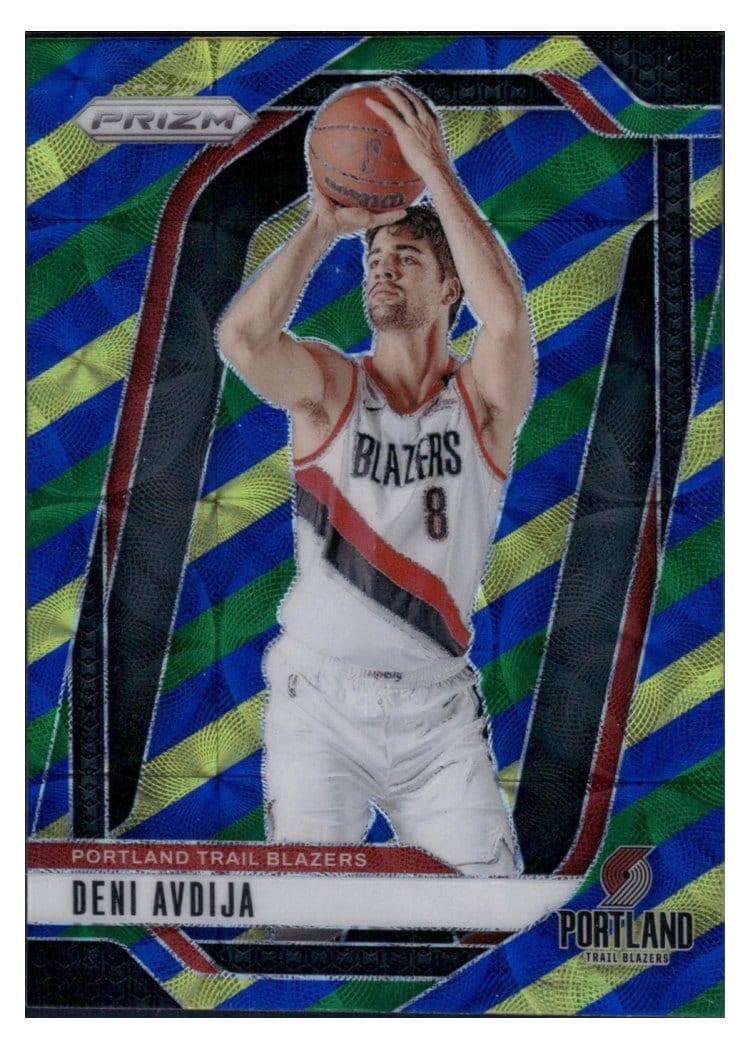 2024-25 Panini Prizm Base Set Deni Avdija #13 card