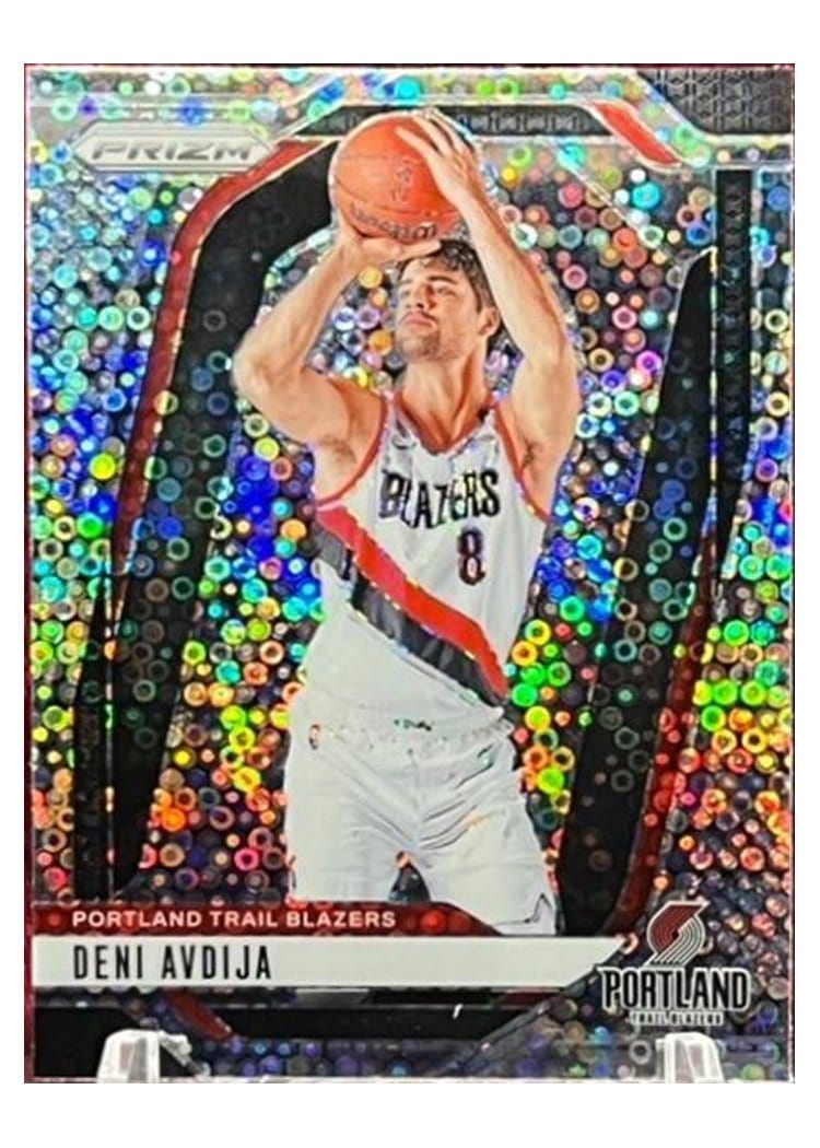2024-25 Panini Prizm Base Set Deni Avdija #13 card