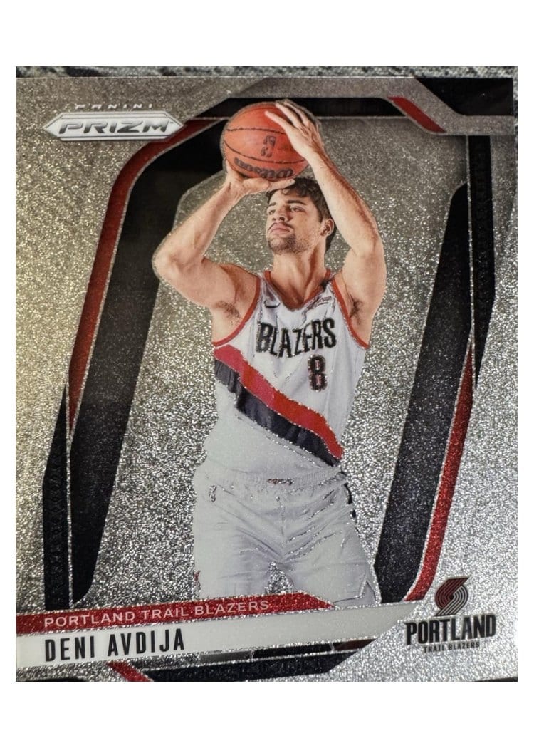 2024-25 Panini Prizm Base Set Deni Avdija #13 card