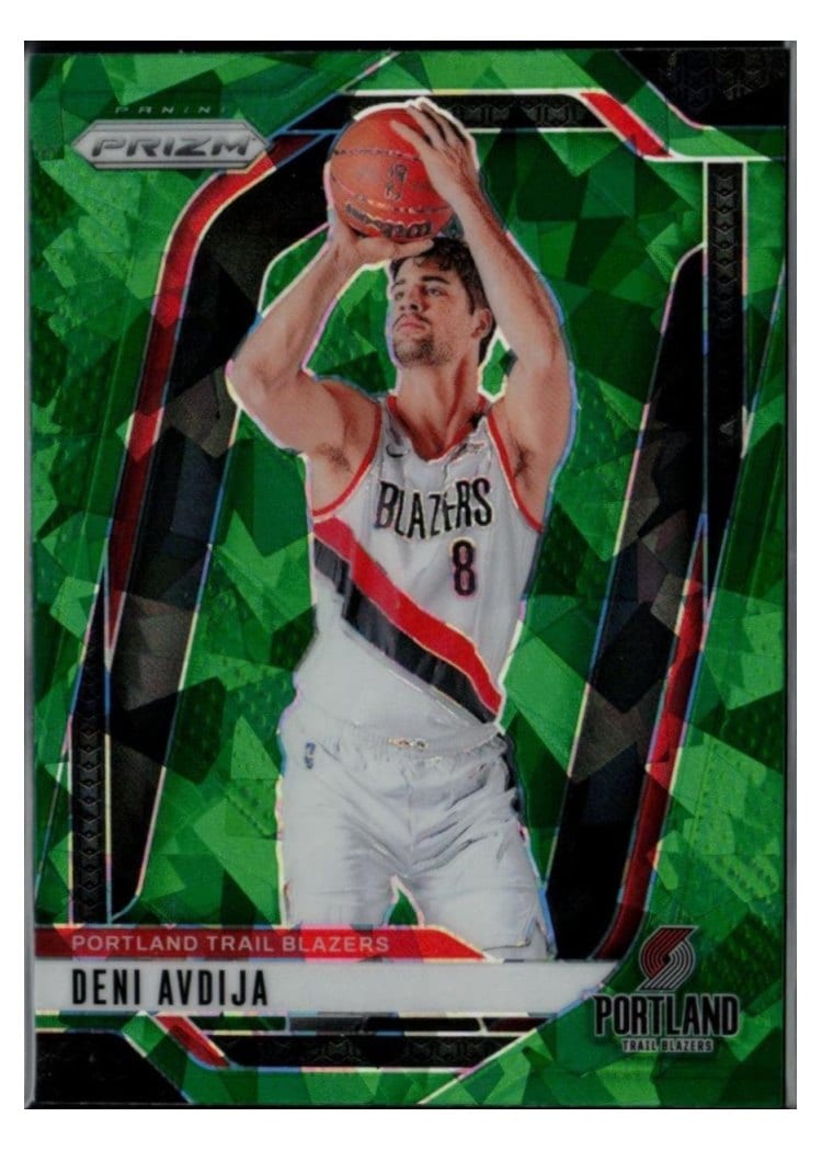2024-25 Panini Prizm Base Set Deni Avdija #13 card