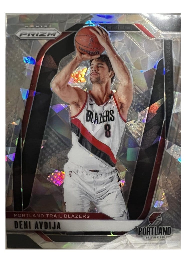 2024-25 Panini Prizm Base Set Deni Avdija #13 card