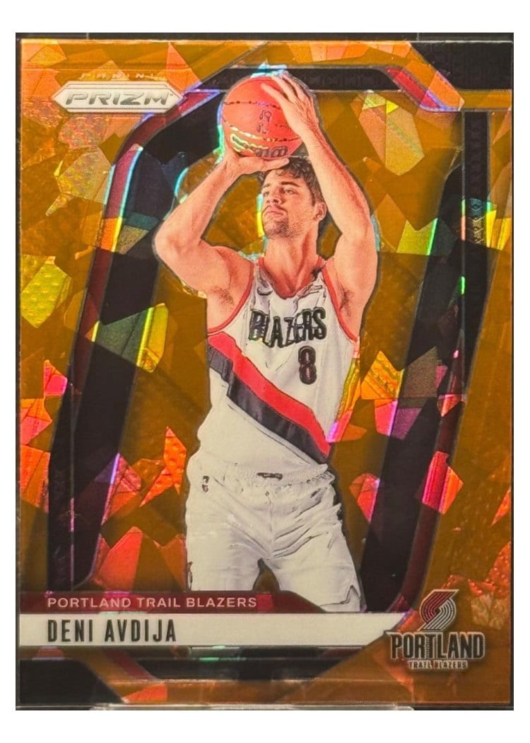 2024-25 Panini Prizm Base Set Deni Avdija #13 card