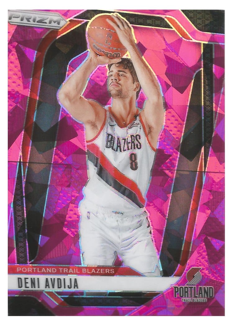 2024-25 Panini Prizm Base Set Deni Avdija #13 card