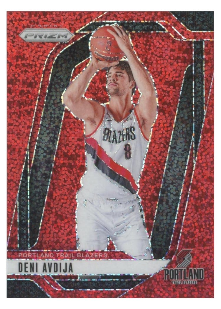 2024-25 Panini Prizm Base Set Deni Avdija #13 card