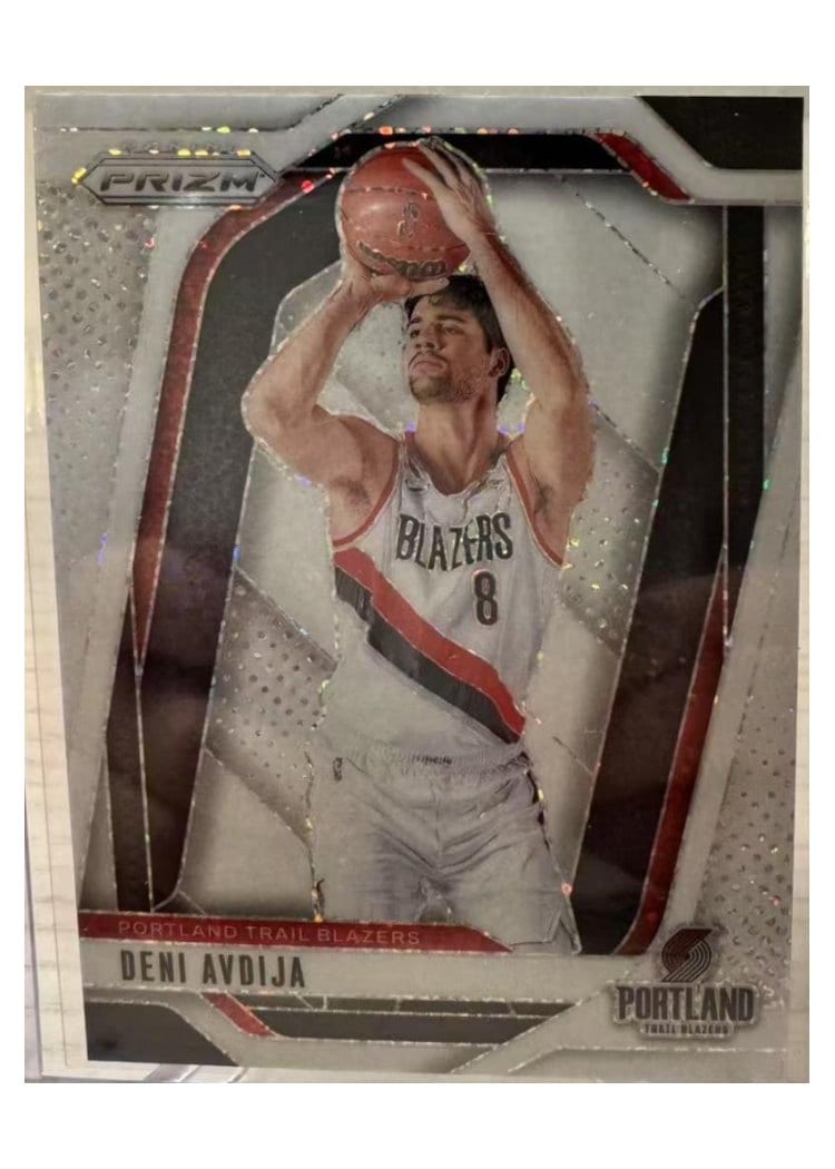 2024-25 Panini Prizm Base Set Deni Avdija #13 card