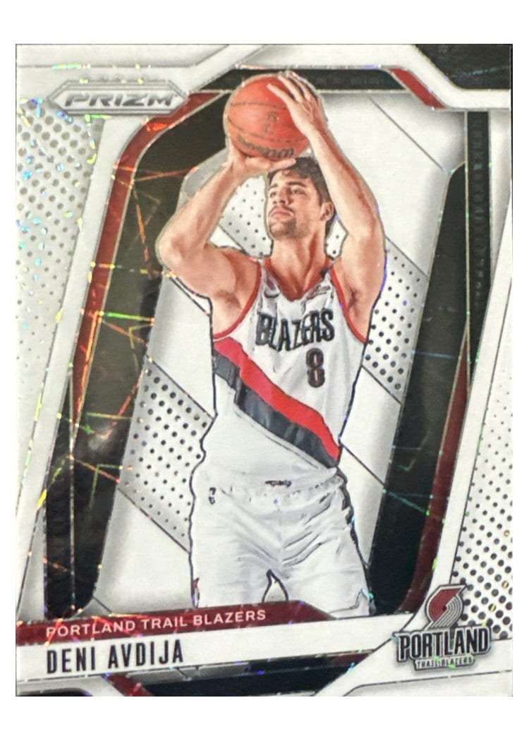 2024-25 Panini Prizm Base Set Deni Avdija #13 card