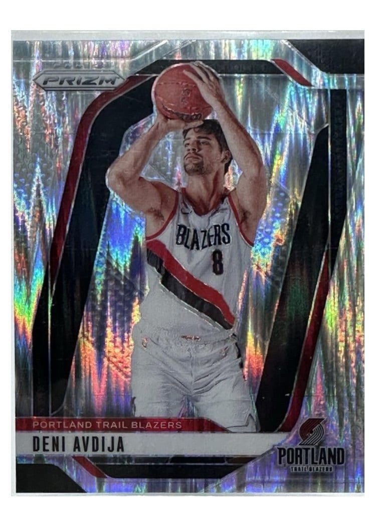 2024-25 Panini Prizm Base Set Deni Avdija #13 card