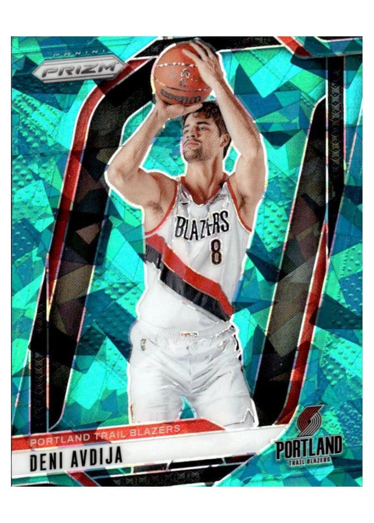 2024-25 Panini Prizm Base Set Deni Avdija #13 card