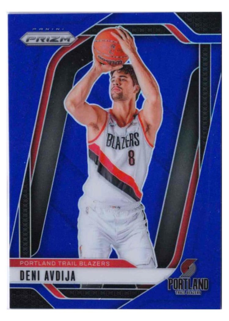 2024-25 Panini Prizm Base Set Deni Avdija #13 card