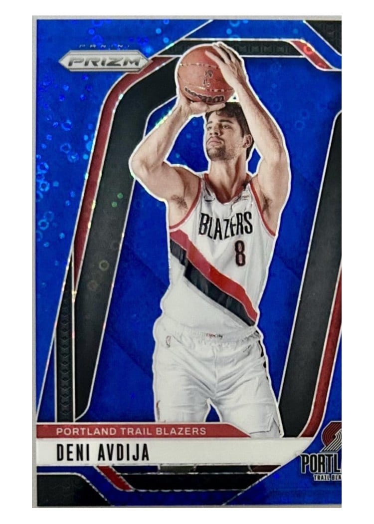 2024-25 Panini Prizm Base Set Deni Avdija #13 card