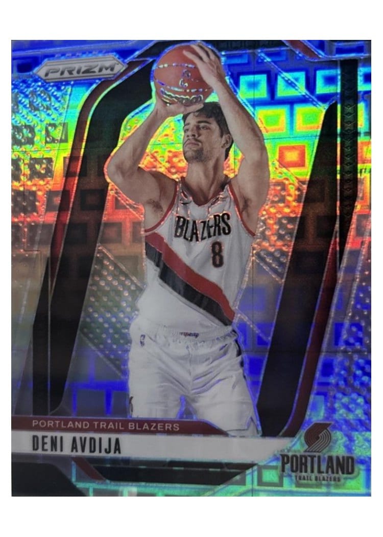 2024-25 Panini Prizm Base Set Deni Avdija #13 card