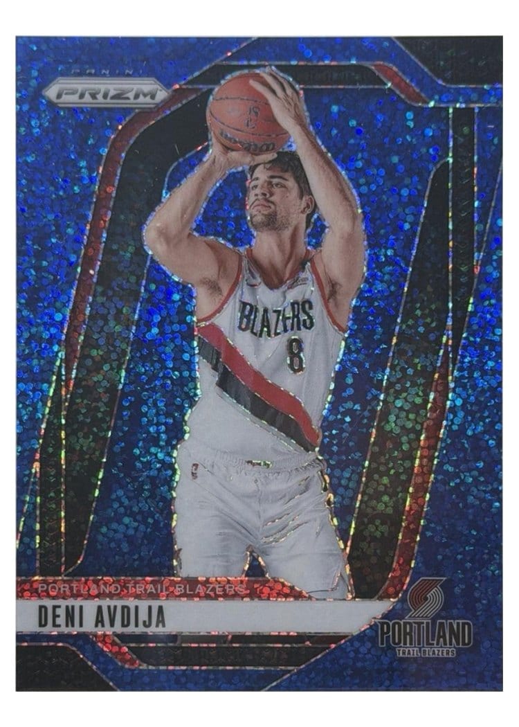 2024-25 Panini Prizm Base Set Deni Avdija #13 card