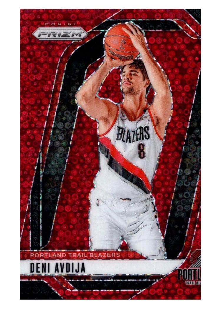 2024-25 Panini Prizm Base Set Deni Avdija #13 card
