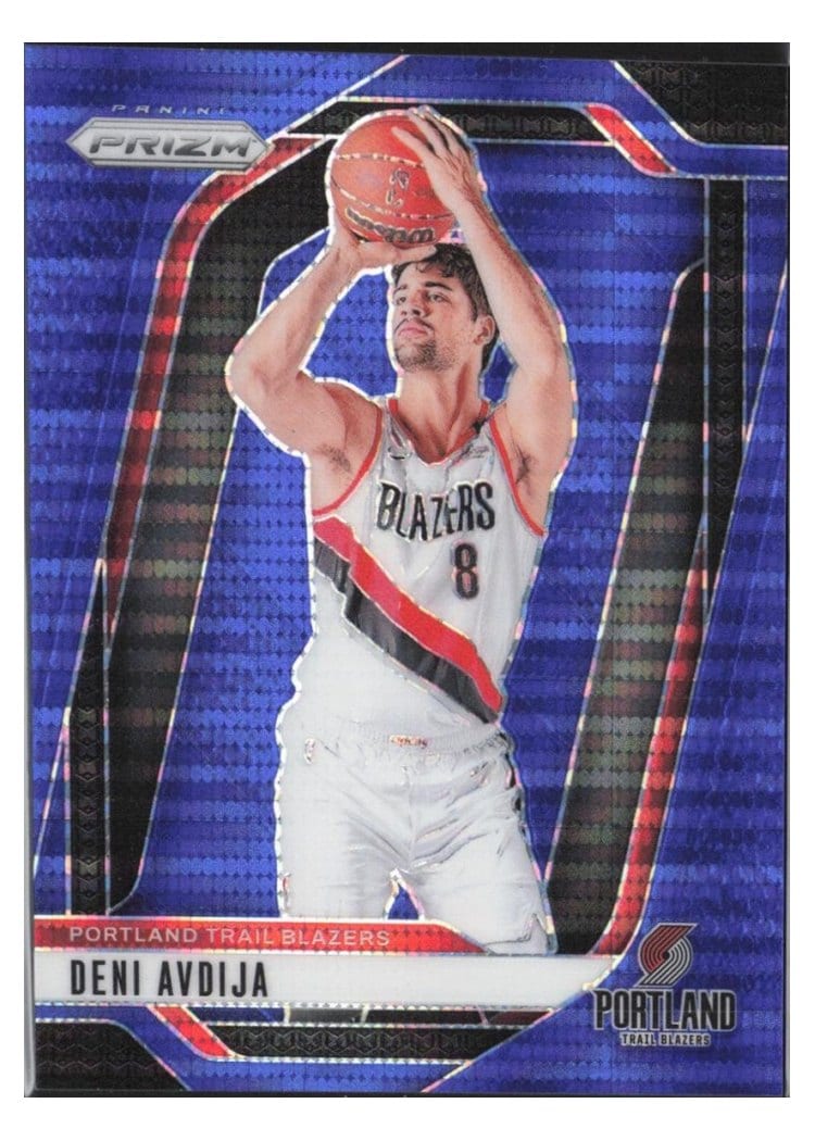 2024-25 Panini Prizm Base Set Deni Avdija #13 card