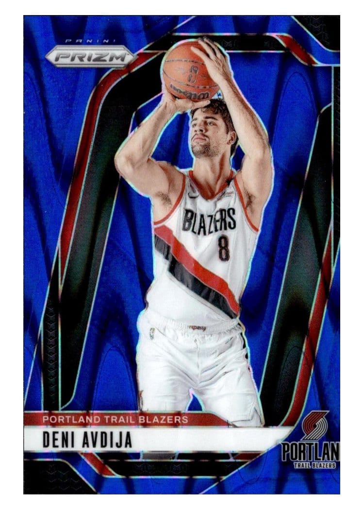 2024-25 Panini Prizm Base Set Deni Avdija #13 card