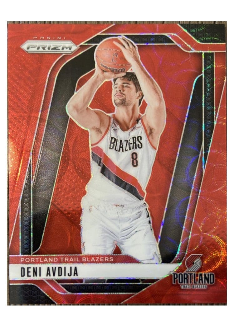 2024-25 Panini Prizm Base Set Deni Avdija #13 card