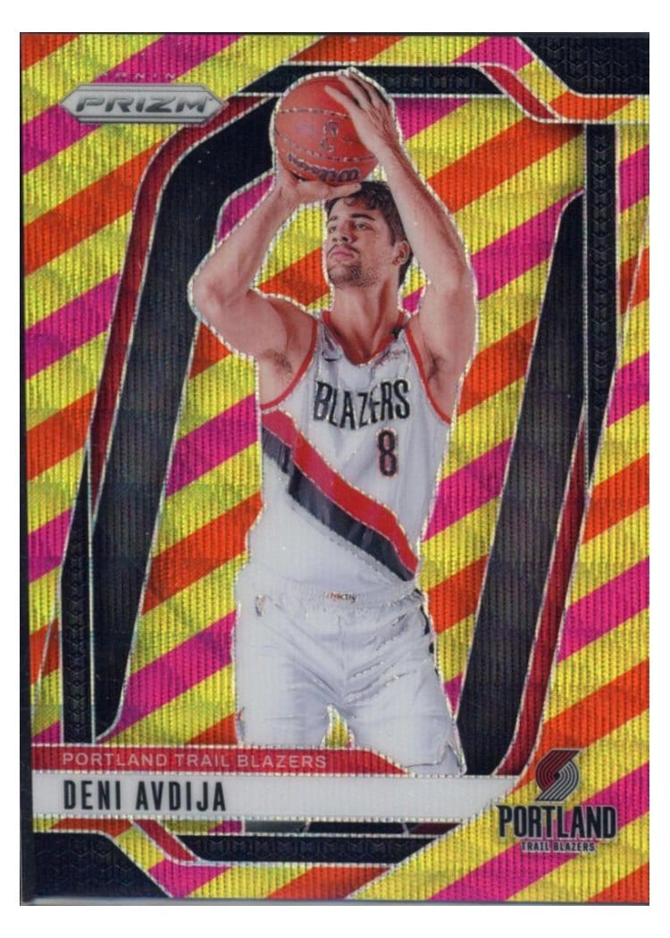 2024-25 Panini Prizm Base Set Deni Avdija #13 card
