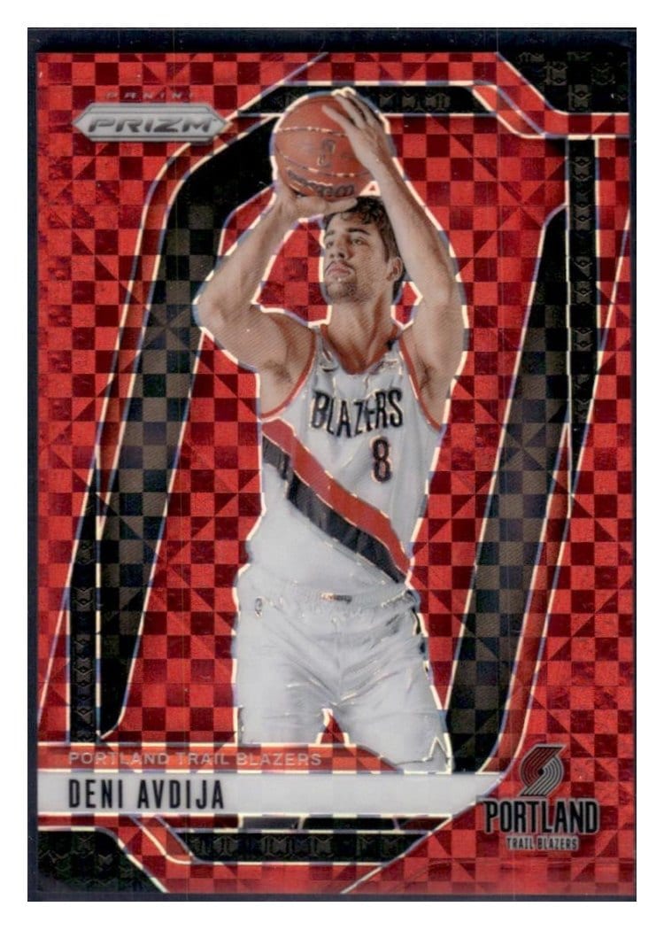 2024-25 Panini Prizm Base Set Deni Avdija #13 card